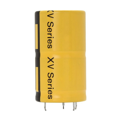 Eaton 400F Supercapacitor -5 → +10% Tolerance, 2.7V dc, Through Hole
