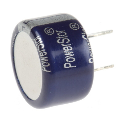Eaton 0.33F Supercapacitor -20 → +80% Tolerance, 5.5V dc, Through Hole