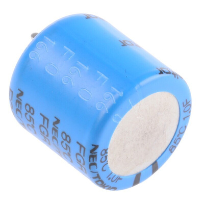 KEMET 1F Supercapacitor -20 → +80% Tolerance, Supercap FG 5.5V dc, Through Hole