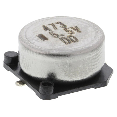 KEMET 47mF Supercapacitor -20 → +80% Tolerance, Supercap FC 5.5V dc, Surface Mount
