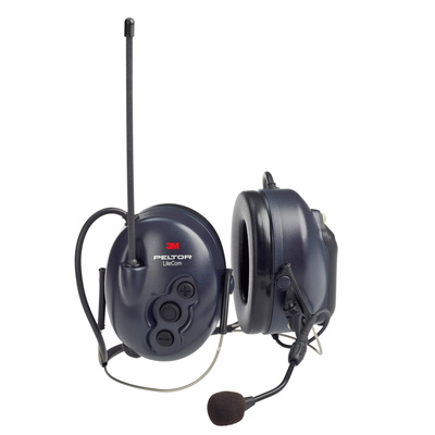 MT53H7B4400 | 3M PELTOR LiteCom Electronic Ear Defenders with Headband, 32dB, Noise Cancelling Microphone