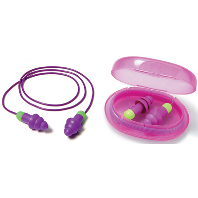 6401 | Moldex Corded Reusable Ear Plugs, 30dB, Purple, 50 Pairs per Package