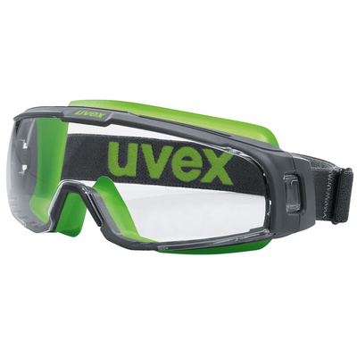 9308-245 | Uvex U-sonic, Scratch Resistant Anti-Mist Safety Goggles with Clear Lenses