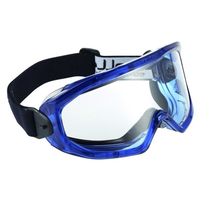 SUPBLAPSI | Bolle SUPERBLAST, Scratch Resistant Anti-Mist Safety Goggles with Clear Lenses