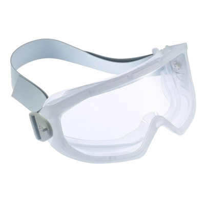 SUPBLCLAVE | Bolle SUPERBLAST AUTOCLAVE, Scratch Resistant Anti-Mist Safety Goggles with Clear Lenses