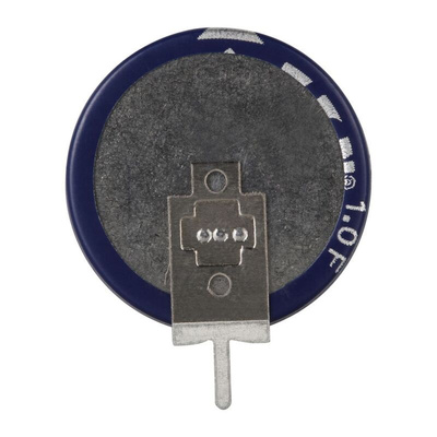 Eaton 1F Supercapacitor -20 → +80% Tolerance, 5.5V dc, Through Hole