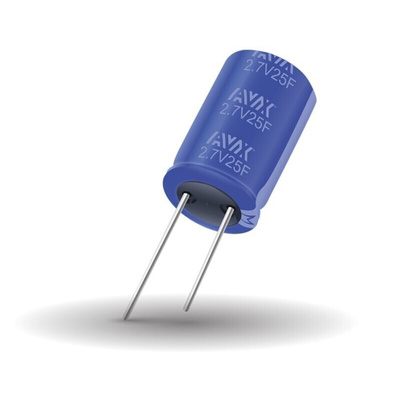 KYOCERA AVX 15F Supercapacitor -10 → +30% Tolerance, SCC 2.3V dc, Through Hole