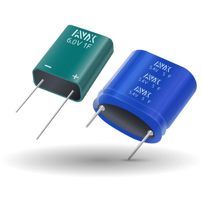 AVX 1.5F Supercapacitor 5.4V dc, Through Hole