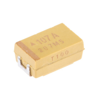 KYOCERA AVX 100μF MnO2 Tantalum Capacitor 10V dc, TPS Series