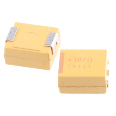 KYOCERA AVX 100μF MnO2 Tantalum Capacitor 20V dc, TPS Series