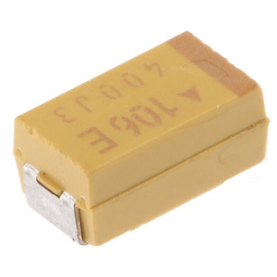 KYOCERA AVX 10μF MnO2 Tantalum Capacitor 25V dc, TPS Series