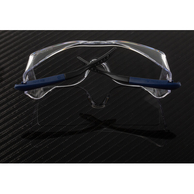 175118-3040 | 3M OX3000 Coverspec Anti-Mist UV Safety Glasses, Clear Polycarbonate Lens, Vented