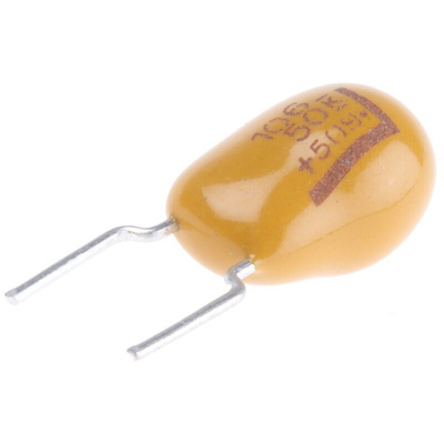 KEMET 10μF MnO2 Tantalum Capacitor 50V dc, T356 Series