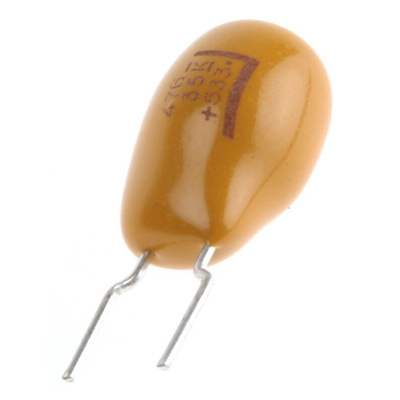 KEMET 47μF MnO2 Tantalum Capacitor 35V dc, T356 Series
