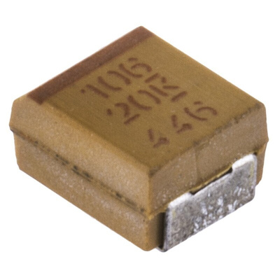 KEMET 10μF MnO2 Tantalum Capacitor 20V dc, T491 Series