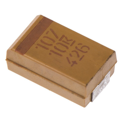 KEMET 100μF MnO2 Tantalum Capacitor 10V dc, T491 Series
