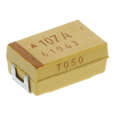 KYOCERA AVX 100μF MnO2 Tantalum Capacitor 10V dc, TPS Series
