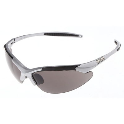 DPG90S-2D EU | DeWALT Infinity Smoke UV Safety Glasses, Grey Polycarbonate Lens