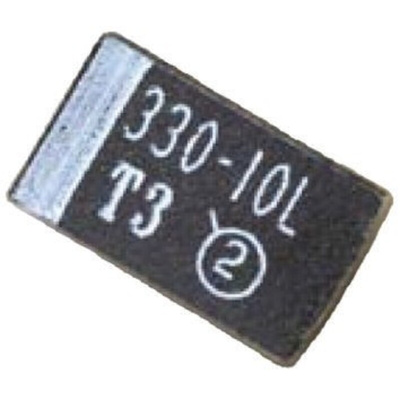 Vishay 6.8μF MnO2 Tantalum Capacitor 16V dc, 293D Series