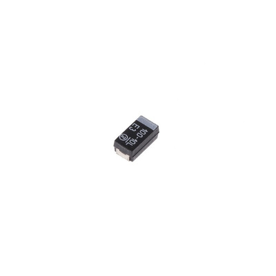 Vishay 100μF MnO2 Tantalum Capacitor 10V dc, TR3 Series