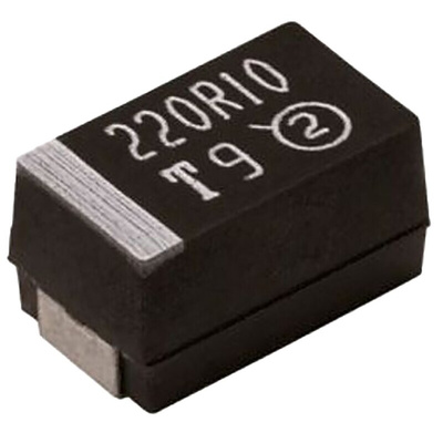 Vishay 10μF MnO2 Tantalum Capacitor 25V dc, TR3 Series