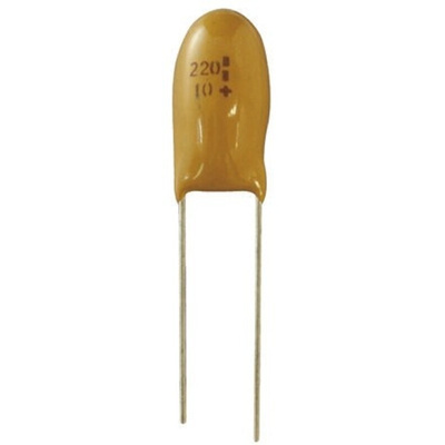 TANCAP TECHNOLOGY 22μF Electrolytic Tantalum Capacitor 16V dc, TBM Series