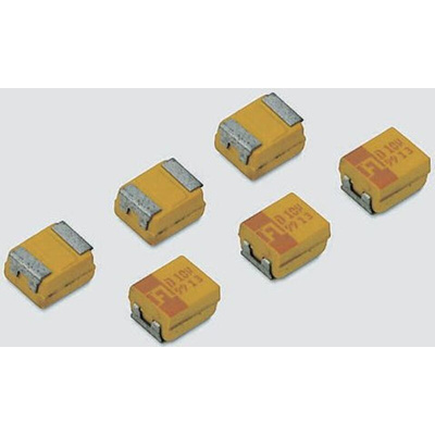 KYOCERA AVX 100μF MnO2 Tantalum Capacitor 10V dc, TPS Series