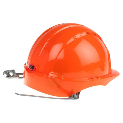 AJF030-000-800 | JSP EVO2 Orange Safety Helmet Adjustable, Ventilated