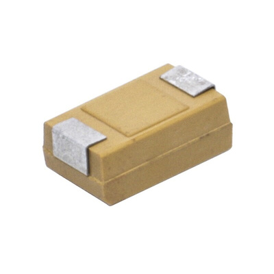 KEMET 47μF MnO2 Tantalum Capacitor 25V dc, T491 Series