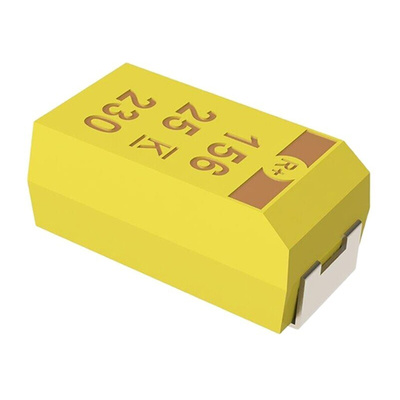 KEMET 47μF MnO2 Tantalum Capacitor 35V dc, T495 Series