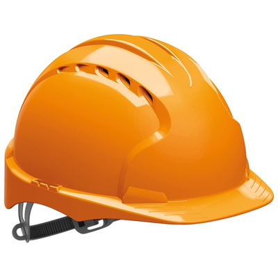 AJF160-000-800 | JSP EVO3 Orange Safety Helmet Adjustable, Ventilated