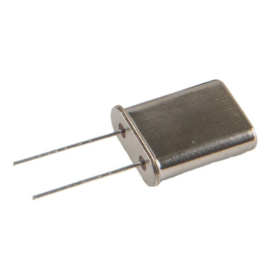 RS PRO 16MHz Crystal ±50ppm 2-Pin 11.05 x 4.65 x 13.49mm
