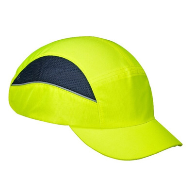 RS PRO Yellow Standard Peak Bump Cap, ABS Protective Material