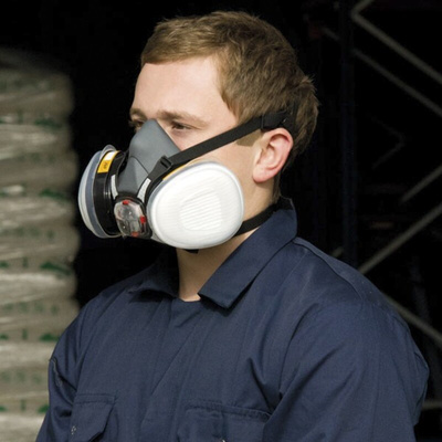 BHT003-0L5-000 | JSP Force 8 Half Respirator Mask, Medium