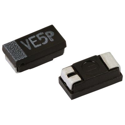Vishay 100nF Tantalum Capacitor 35V dc, TMCU Series