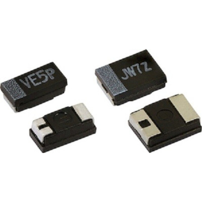 Vishay 220nF Tantalum Capacitor 35V dc, TMCU Series