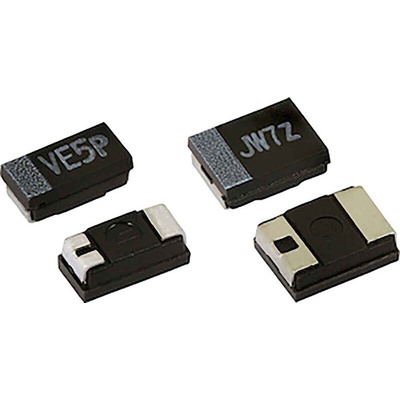 Vishay 1.5μF Tantalum Capacitor 35V dc, TMCU Series