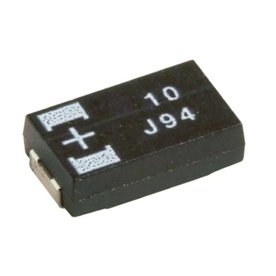 Panasonic 100μF Tantalum Capacitor 20V dc, TQC Series