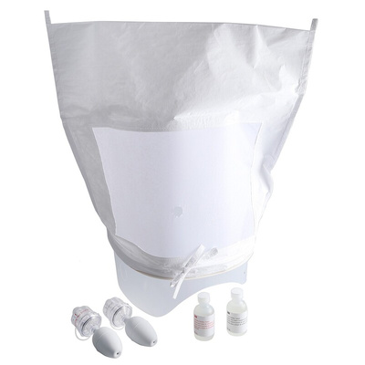 3M FT10 Sweet Testing Kit Containing Fit Test Solution 55ml bottle (sweet), Hood & Collar, Instructions, Nebuliser x 2,