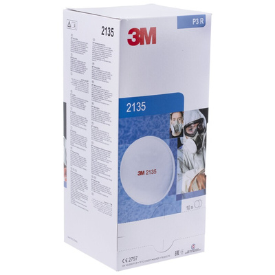 3M Particulates Filter for use with 3M 6000 Series Respirator, 3M 7000 Series Respirator