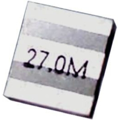 ZTTCS13.56MXF, Ceramic Resonator, 13.56MHz, 3-Pin SMD, 4.7 x 4.1 x 1.5mm
