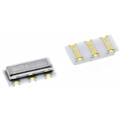 CSTCR6M00G53-R0, Ceramic Resonator, 6MHz Shear 39pF, 3-Pin, 4.5 x 2 x 1.15mm