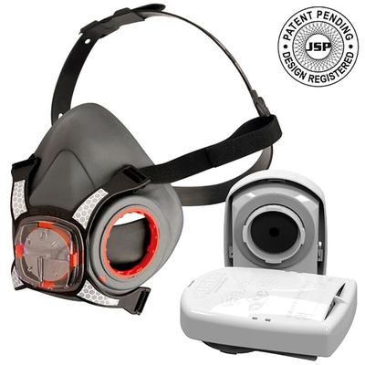 BHT0A3-0L5-N00 | JSP PressToCheck Half Mask Respirator, Medium