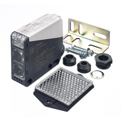 Idec Retroreflective Photoelectric Sensor, Block Sensor, 7 m Detection Range