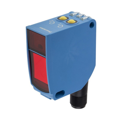 Sick Background Suppression Photoelectric Sensor, Block Sensor, 50 mm → 1.8 m Detection Range