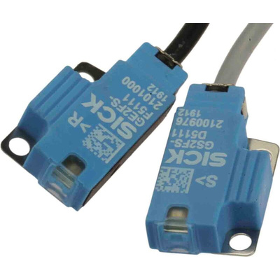 Sick Through Beam Photoelectric Sensor, Block Sensor, 60 mm Detection Range