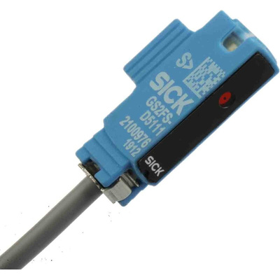 Sick Through Beam Photoelectric Sensor, Block Sensor, 60 mm Detection Range