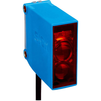Sick Retroreflective Photoelectric Sensor, Block Sensor, 12 m Detection Range
