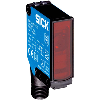 Sick Retroreflective Photoelectric Sensor, Block Sensor, 10 m Detection Range