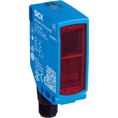 Sick Polarised Retro Reflection Photoelectric Sensor, Block Sensor, 10 m Detection Range